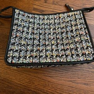 MZ WALLACE boucle clutch. Like new.